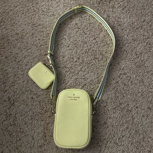Kate Spade - small crossbody bag with card holder attached